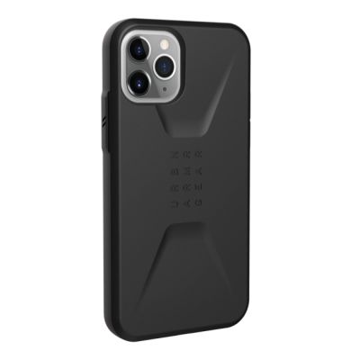 Чехол iPhone 11 Pro Max Накладка Противоударный UAG Civilian (iPhone 11 Pro Max Накладка Черный)