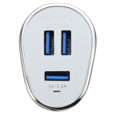 Автомобильное ЗУ Универсальный 3 USB Выход Remax 6.3A (Универсальный 3 USB Выход Remax)