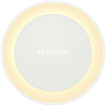 Ночник с датчиком освещённости в розетку Yeelight, Белый