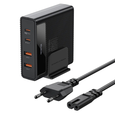Сетевое ЗУ Mcdodo CH-180, 100 ватт, 4 выхода: USB-A (2шт), USB-C (2шт) (Сетевое ЗУ Mcdodo Черный)