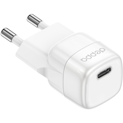 Сетевое ЗУ Deppa USB-C, GaN Mini Charger 20W (Сетевое ЗУ Deppa Белый)