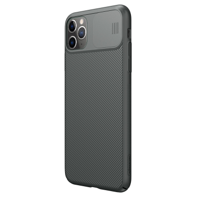Чехол iPhone 11 Pro Накладка Пластик Nillkin CamShield Case (iPhone 11 Pro Накладка Темно-зеленый)