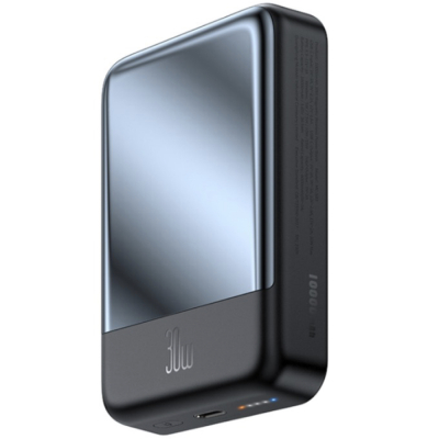 Беспроводной магнитный Power Bank Mcdodo MC-593, 10.000 мАч, 30 ватт, MagSafe (Внешний аккумулятор Mcdodo Черный)