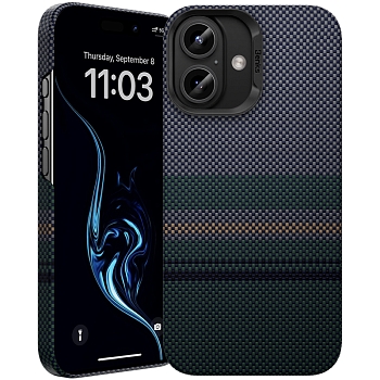 Кевларовый чехол Benks ArmorAir Aurora для iPhone 16 Plus (MagSafe)