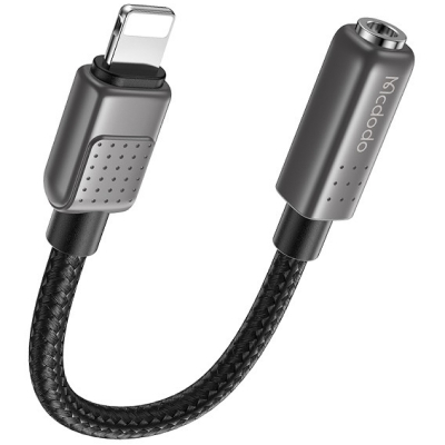 AUX кабель Mcdodo CA-501, Lightning → 3.5мм (female) длина 0,11 м (Кабель Mcdodo Черный)