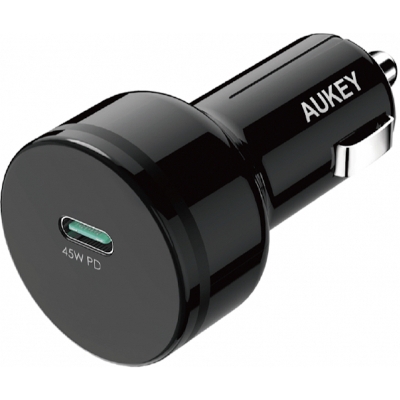 Автомобильное ЗУ Aukey USB-C PD 45 ватт