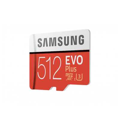 Флешка Samsung EVO Plus, Micro SDXC, 512 Gb (Флешка Samsung 512 Gb)