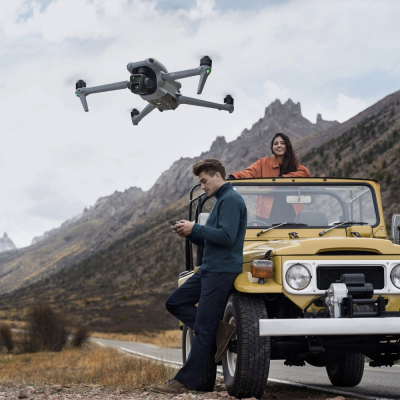 Квадрокоптер DJI Air 3S Fly More Combo (DJI RC 2) (Квадрокоптер DJI Air 3S Серый)