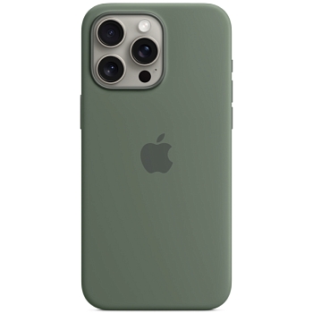 Чехол накладка Silicone Case для iPhone 15 Pro (с поддержкой MagSafe)