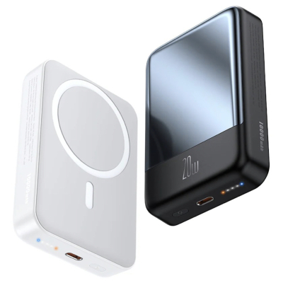 Беспроводной магнитный Power Bank Mcdodo MC-426, 10.000 мАч, 20 ватт, MagSafe (Внешний аккумулятор Mcdodo Черный)