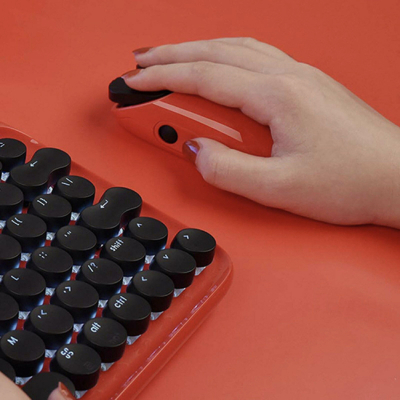 Мышь Lofree Wireless Mouse Red (Мышь Xiaomi Lofree Wireless Mouse Красный)