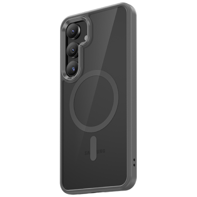 Чехол Benks MagClap Crystal для Samsung S24+ (MagSafe) (Накладка Benks Серый)