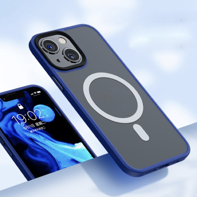 Чехол Benks Adsorption для iPhone 13 (MagSafe) (iPhone 13 Накладка Пластик Benks Синий)