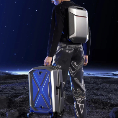 Чемодан с рюкзаком UREVO EVA Magnetic Suitcase 21" Серый (Чемодан Xiaomi Серый)