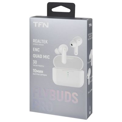 Наушники беспроводные TFN FlyBuds Pro (Наушники беспроводные TFN FlyBuds Pro Белый)