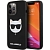 Чехол iPhone 13 Pro Накладка Силикон Karl Lagerfeld Liquid Silicone Choupette Hard