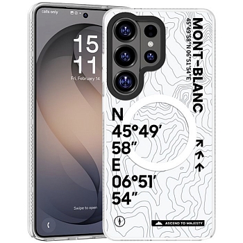 Чехол Benks MagClap Mont-Blanc для Samsung S26 Ultra (MagSafe)