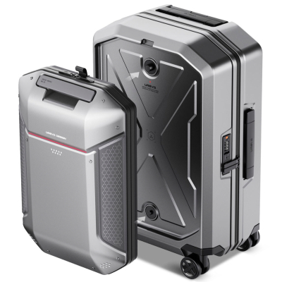 Чемодан с рюкзаком UREVO EVA Magnetic Suitcase 21" Серый (Чемодан Xiaomi Серый)