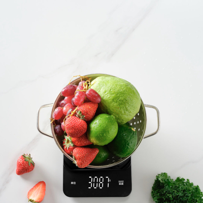 Электронные кухонные весы Crystal Kitchen JC-2025 (Кухонные весы Чёрный)