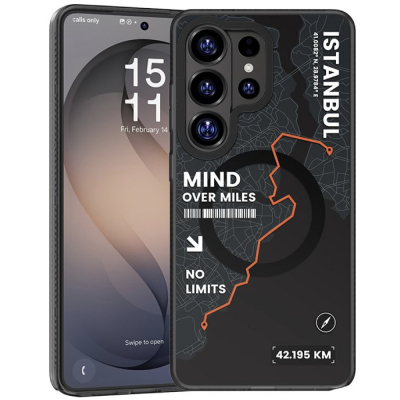 Чехол Benks MagClap City Istanbul для Samsung S26 Ultra (MagSafe) (Накладка Benks Чёрный)