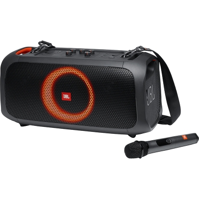 Аудио Колонка JBL Partybox On-The-Go Черный (Аудио Колонка JBL Partybox On-The-Go Черный)