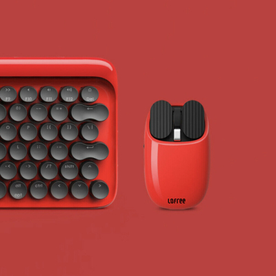 Мышь Lofree Wireless Mouse Red (Мышь Xiaomi Lofree Wireless Mouse Красный)