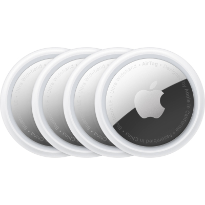 Метка для поиска вещей Apple AirTag (4 штуки) (Apple AirTag Белый)