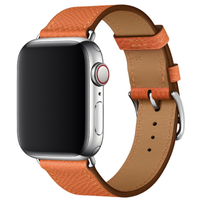 Браслет кожаный Simple Tour для Apple Watch 42, 44, 45mm (Браслет 42 mm, 44 mm, 45 mm Feu)