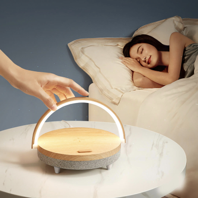 Умная колонка EZVALO Wireless Charger Music Lamp Wood (LYYD01) (Умная колонка Xiaomi Дерево)