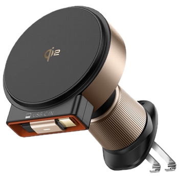 Автодержатель + ЗУ Mcdodo MagQ Qi2, 15 ватт (c MagSafe)