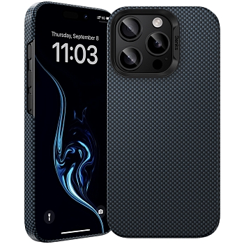Чехол Benks ArmorTint MCF для iPhone 16 Pro Max Магнитный Карбон (с MagSafe)