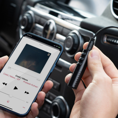 Автомобильный Bluetooth приемник Deppa (Автомобильный приемник Deppa Черный)