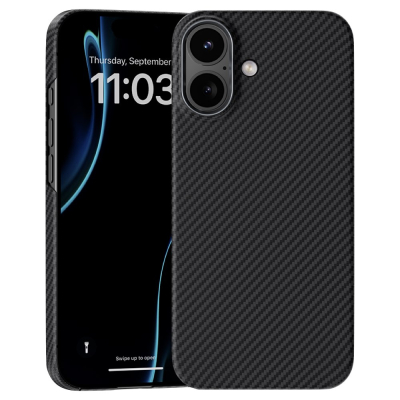 Кевларовый чехол Benks ArmorAir (MCF) для iPhone 17 (MagSafe) (Накладка Черный Карбон)