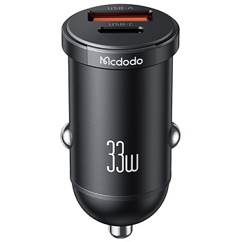 Автомобильное ЗУ Mcdodo CC-2320 USB-C+USB-A, 33 ватт