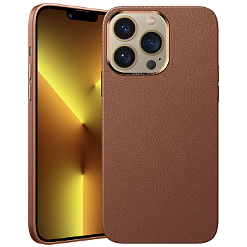 Кожаный чехол Benks Vintage для iPhone 13 Pro Max (MagSafe)