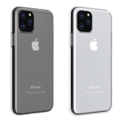 Чехол iPhone 11 Pro Накладка Силикон Прозрачный Hoco Light Series (iPhone 11 Pro Накладка Белый)