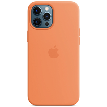 Чехол накладка Silicone Case для iPhone 12 Pro Max (с поддержкой MagSafe)