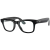 Умные очки Ray-Ban Wayfarer, черная глянцевая оправа, Прозрачные линзы, L