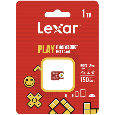 Флешка Lexar LMSPLAY, Micro SDXC, 1 Tb