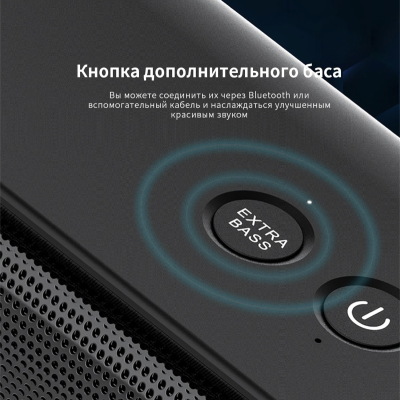 Аудиоколонка DOSS SoundBox Pro Черный (Колонка DOSS SoundBox Pro Черный)