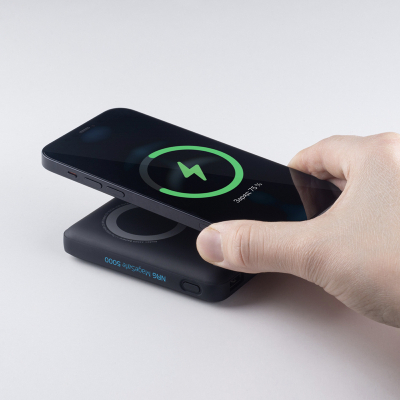 Внешний аккумулятор Deppa NRG 5000 mAh (с функцией MagSafe) (Внешний аккумулятор Deppa Черный)