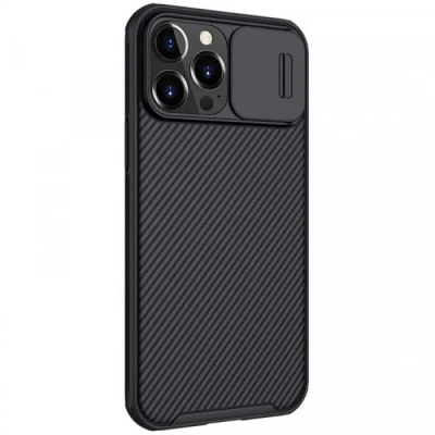Чехол iPhone 13 mini Накладка Пластик Nillkin CamShield Pro (iPhone 13 mini Накладка Черный)