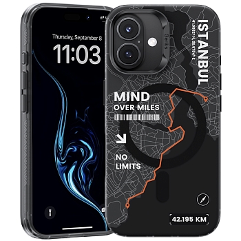 Чехол Benks MagClap City Istanbul для iPhone 16 (MagSafe)