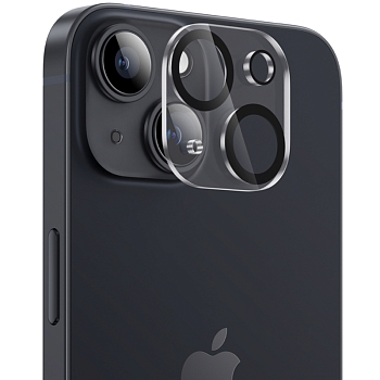 Защитное стекло Benks Air Shield на камеру для iPhone 15, 15 Plus
