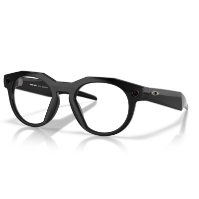 Умные очки Oakley HSTN, Чёрная оправа, Фотохромные линзы, от прозрачного к аметистовому (Очки Oakley Чёрный)