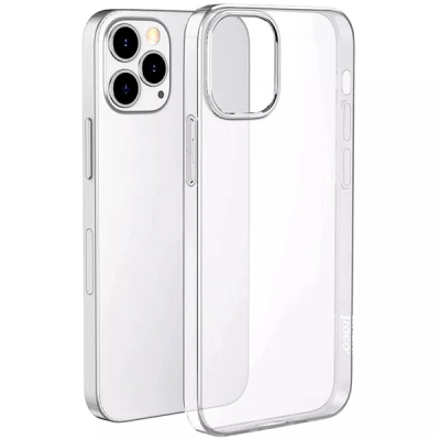 Чехол iPhone 13 Накладка Силикон Прозрачный Hoco Light Series (iPhone 13 Накладка Прозрачный)