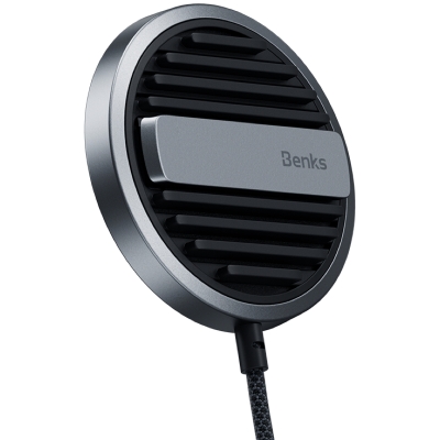 Беспроводное зарядное устройство Benks InvisiBoost M01 для iPhone (с MagSafe) (Беспроводное зарядное устройство Benks Черный)