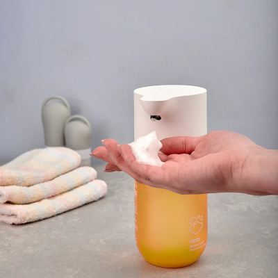 Автоматический дозатор мыла Simpleway, Желтый (Сенсорная мыльница Xiaomi Simpleway Желтый)