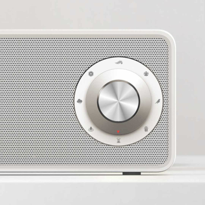 Аудиоколонка Qualitell Wireless Charging Speaker с поддержкой БЗ (Аудиоколонка Qualitell Белый)