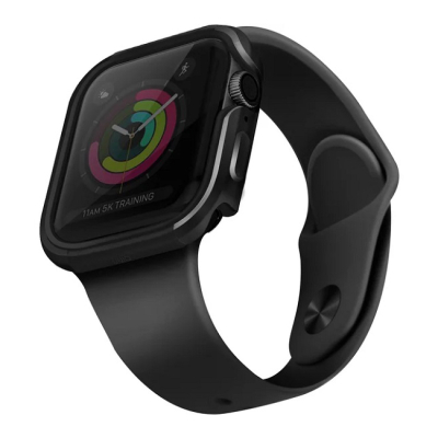 Чехол Uniq Valencia для Apple Watch 40mm Накладка (Apple Watch Uniq Темно-Серый)